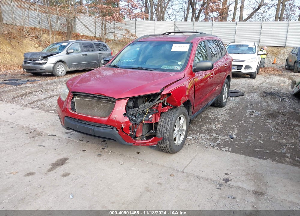 2012 HYUNDAI SANTA FE GLS VIN: 5XYZGDAB5CG105772