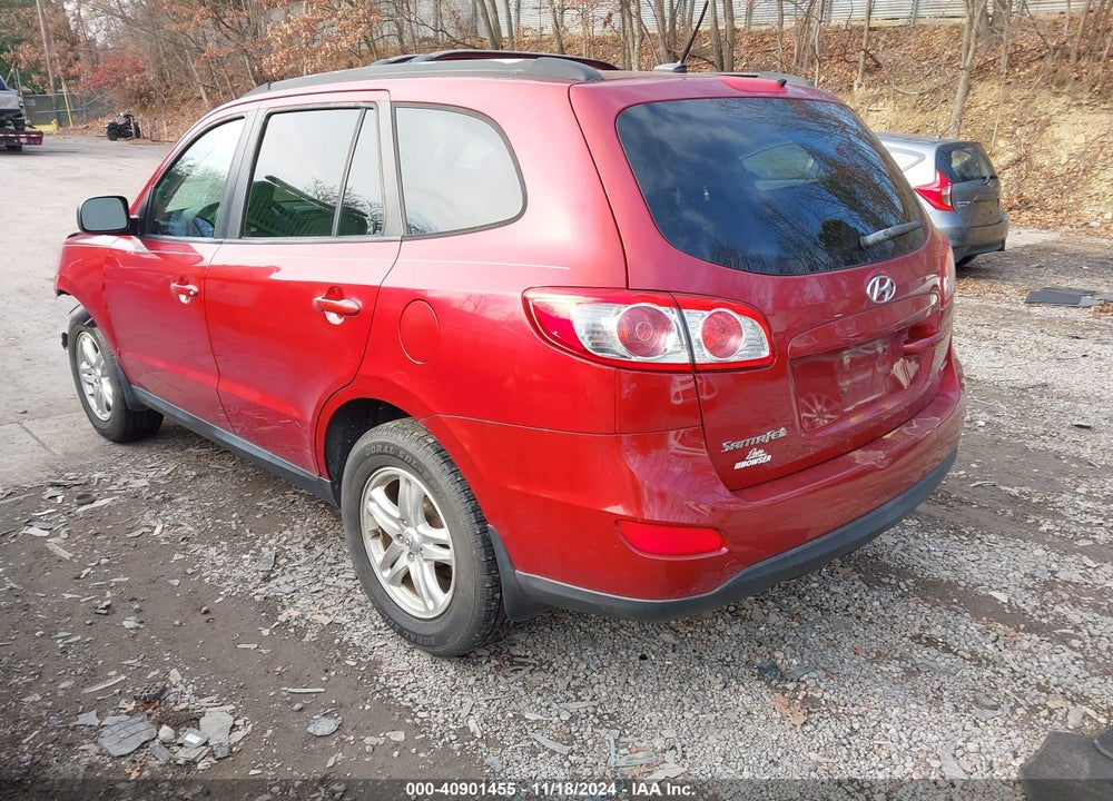 2012 HYUNDAI SANTA FE GLS VIN: 5XYZGDAB5CG105772