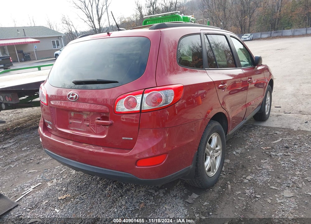 2012 HYUNDAI SANTA FE GLS VIN: 5XYZGDAB5CG105772