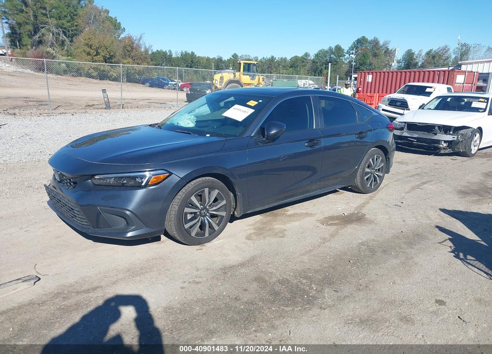 2022 HONDA CIVIC EX-L VIN: 19XFL1H77NE021273