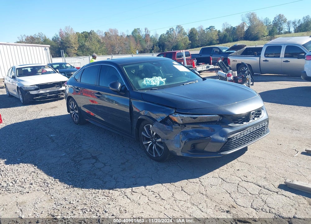 2022 HONDA CIVIC EX-L VIN: 19XFL1H77NE021273
