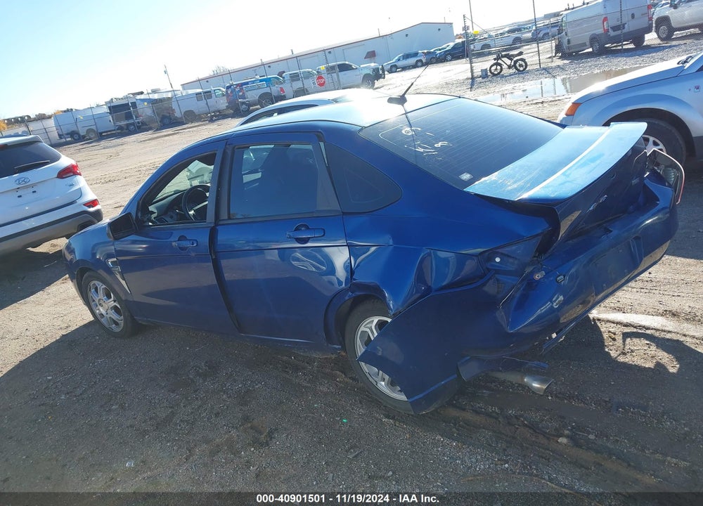 2008 FORD FOCUS SE/SES VIN: 1FAHP35N68W232458