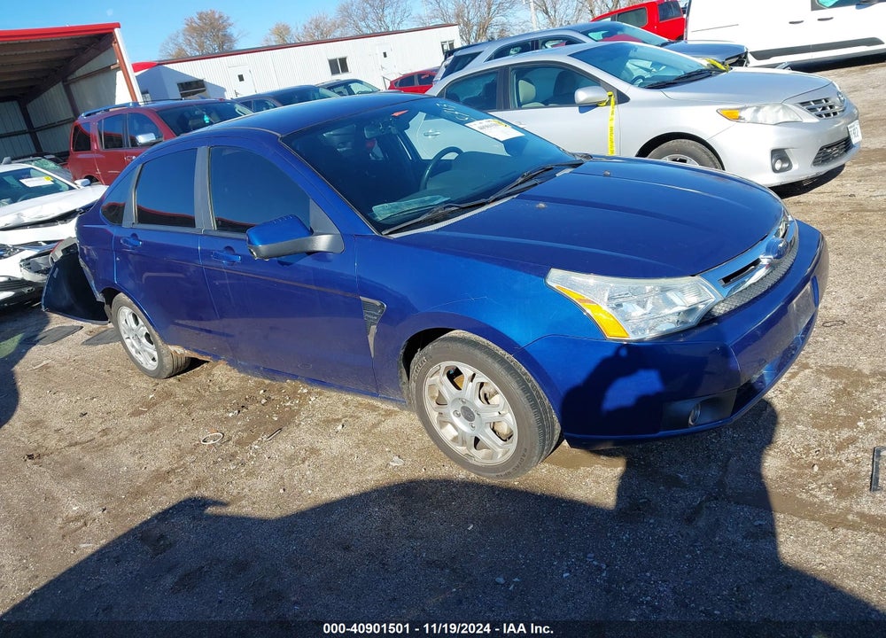 2008 FORD FOCUS SE/SES VIN: 1FAHP35N68W232458