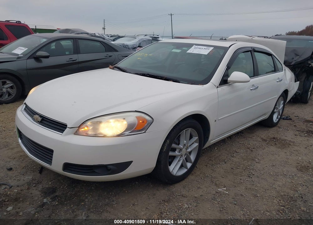 2008 CHEVROLET IMPALA LTZ VIN: 2G1WU583689276123
