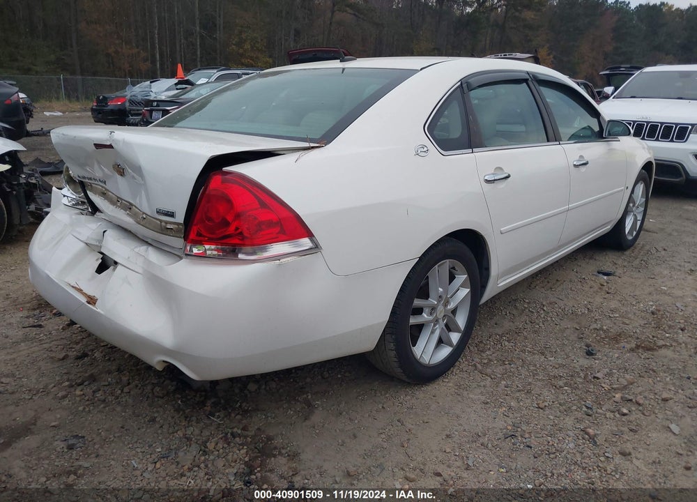 2008 CHEVROLET IMPALA LTZ VIN: 2G1WU583689276123