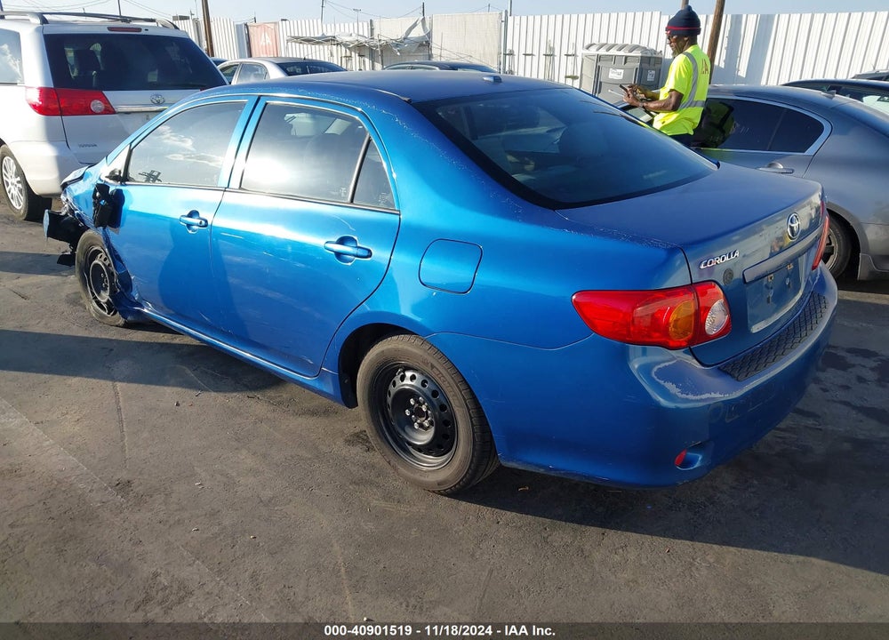 2009 TOYOTA COROLLA VIN: JTDBL40EX99019148