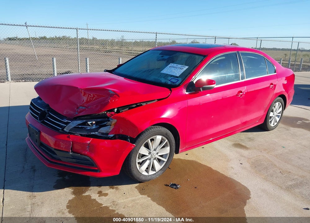 2015 VOLKSWAGEN JETTA 1.8T SE VIN: 3VWD07AJ6FM334683