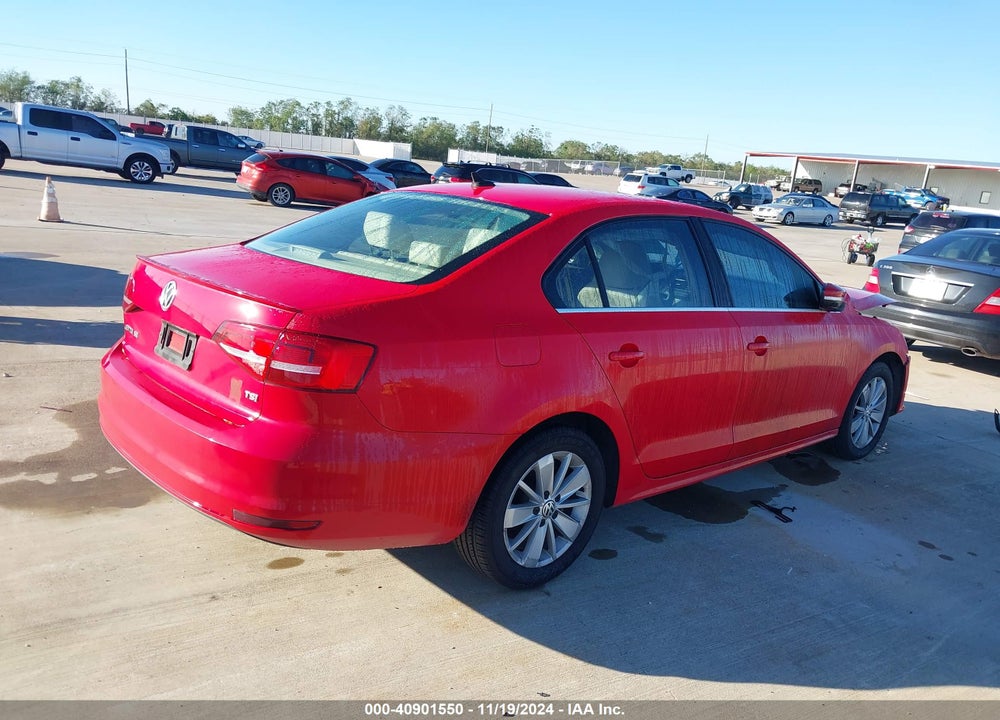 2015 VOLKSWAGEN JETTA 1.8T SE VIN: 3VWD07AJ6FM334683