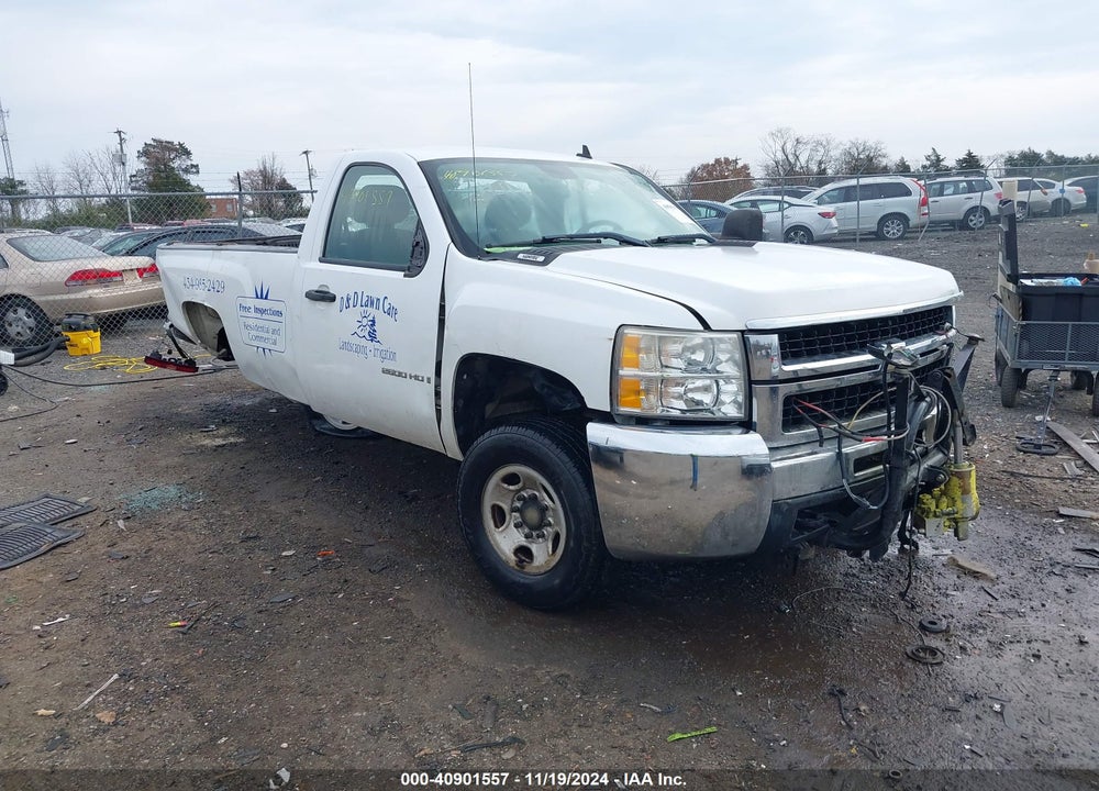 2008 CHEVROLET SILVERADO 2500HD WORK TRUCK VIN: 1GCHK24KX8E100500