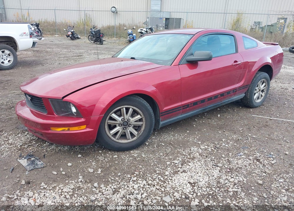 2007 FORD MUSTANG V6 DELUXE/V6 PREMIUM VIN: 1ZVHT80N275212848