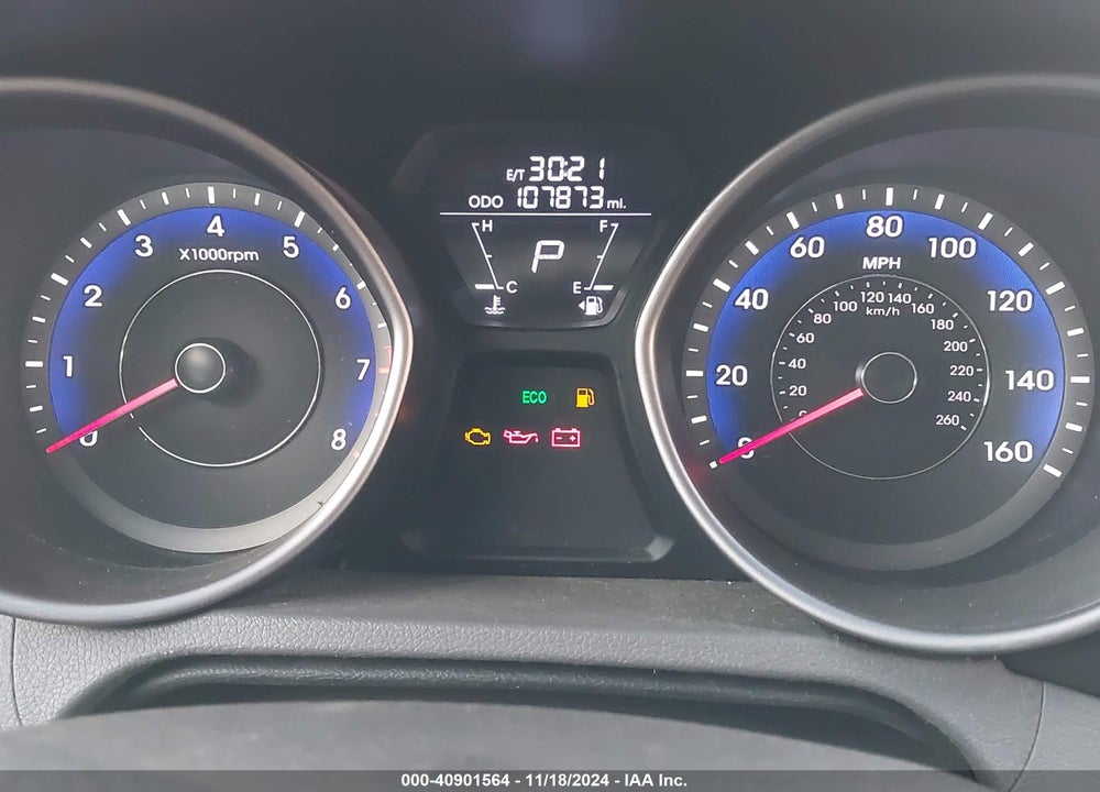 2013 HYUNDAI ELANTRA GS VIN: KMHDH6AE6DU023297