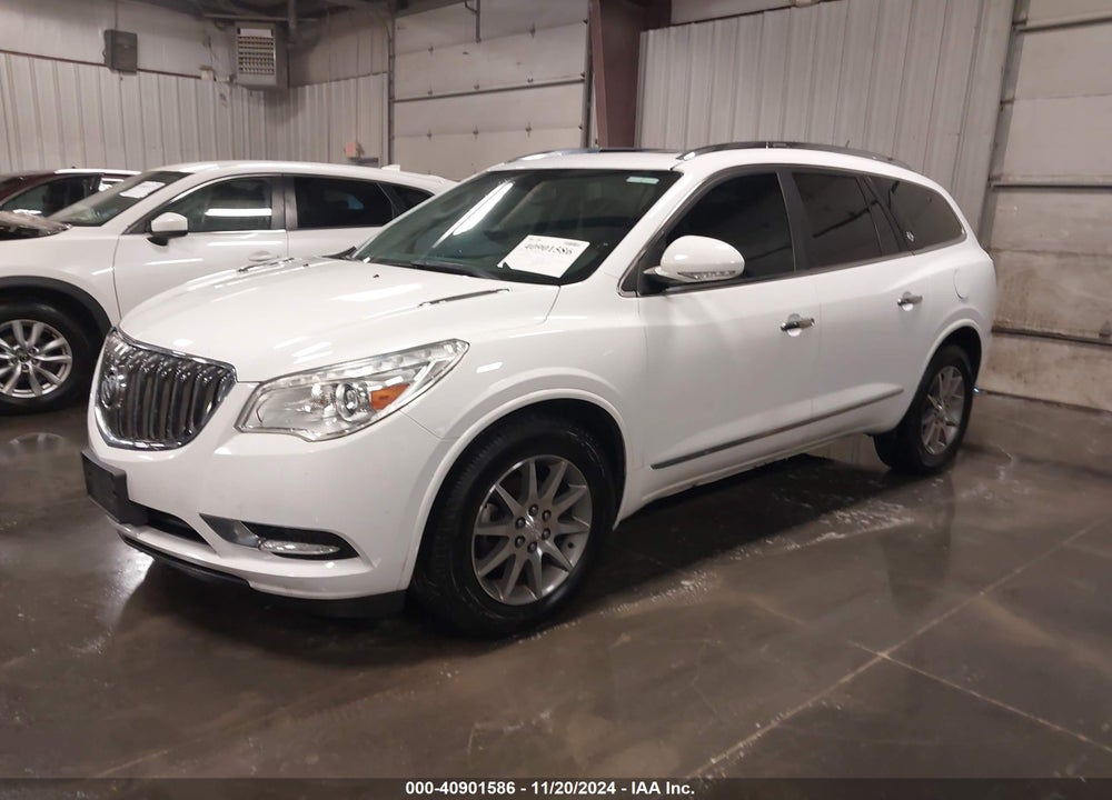 2017 BUICK ENCLAVE LEATHER VIN: 5GAKVBKD7HJ113814