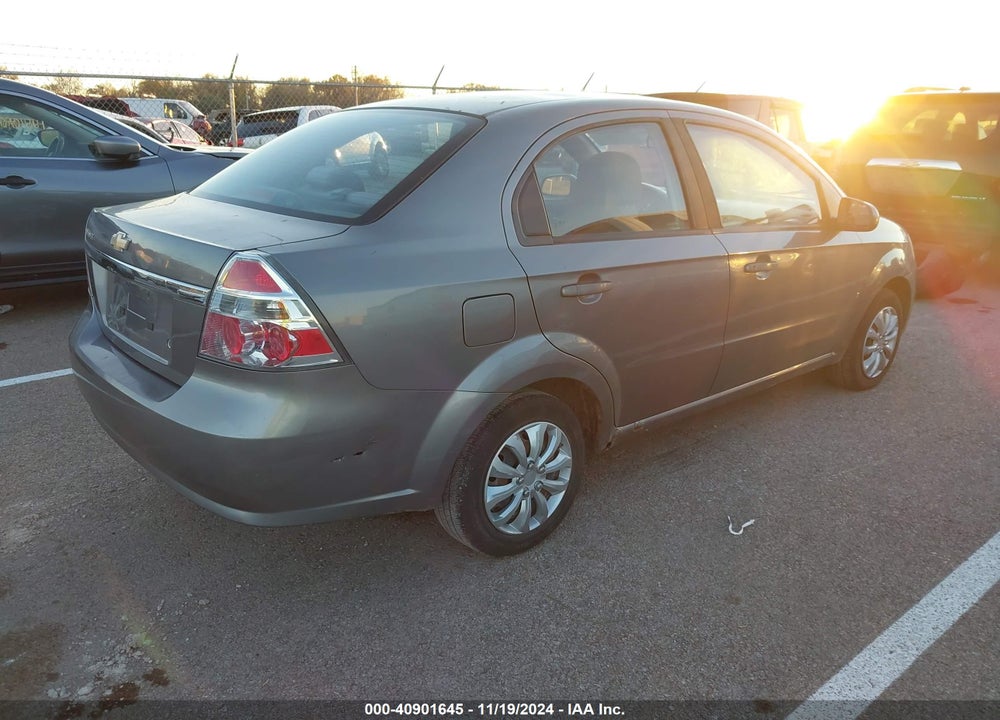 2009 CHEVROLET AVEO LT VIN: KL1TD56E29B354466