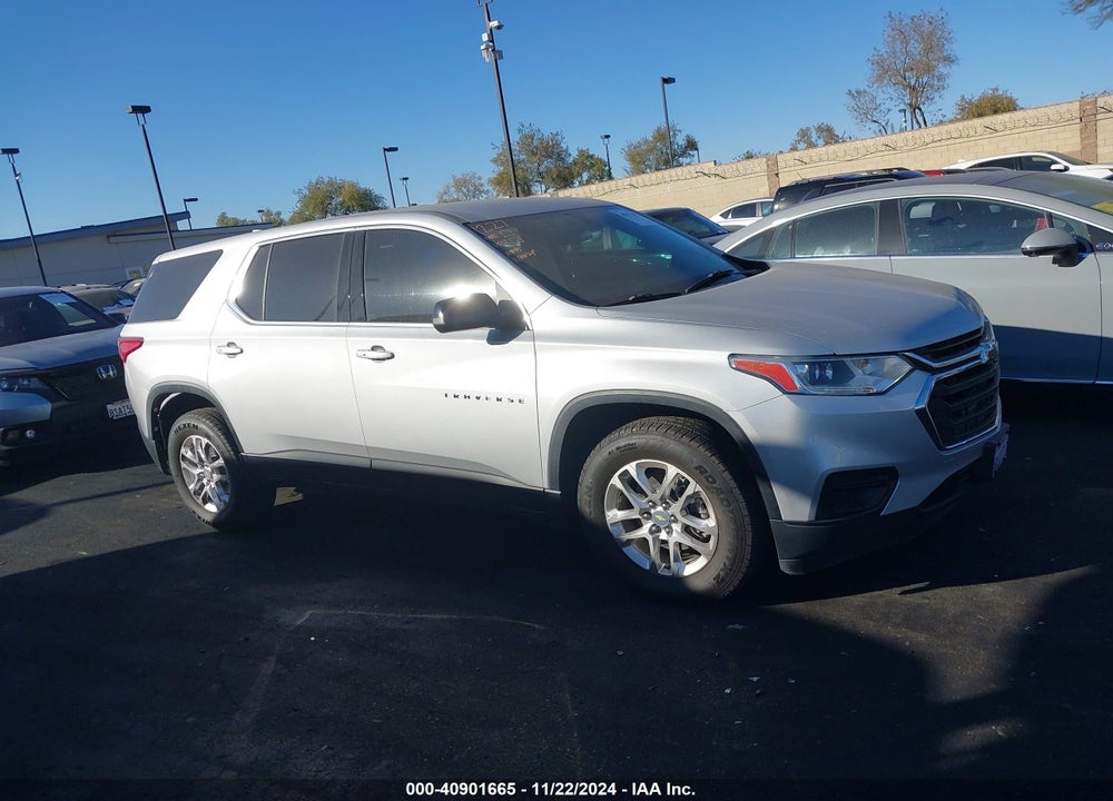 2021 CHEVROLET TRAVERSE FWD LS VIN: 1GNERFKW7MJ118411