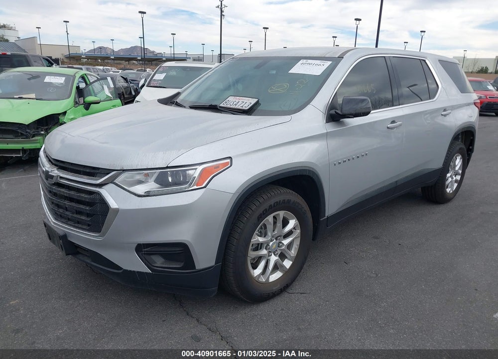 2021 CHEVROLET TRAVERSE FWD LS VIN: 1GNERFKW7MJ118411