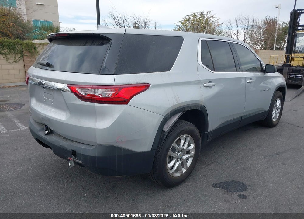 2021 CHEVROLET TRAVERSE FWD LS VIN: 1GNERFKW7MJ118411