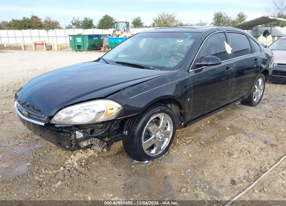 2008 CHEVROLET IMPALA LT VIN: 2G1WT58K681293612