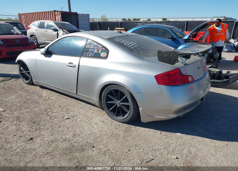2003 INFINITI G35 BASE W/6 SPEED MANUAL VIN: JNKCV54E53M224877