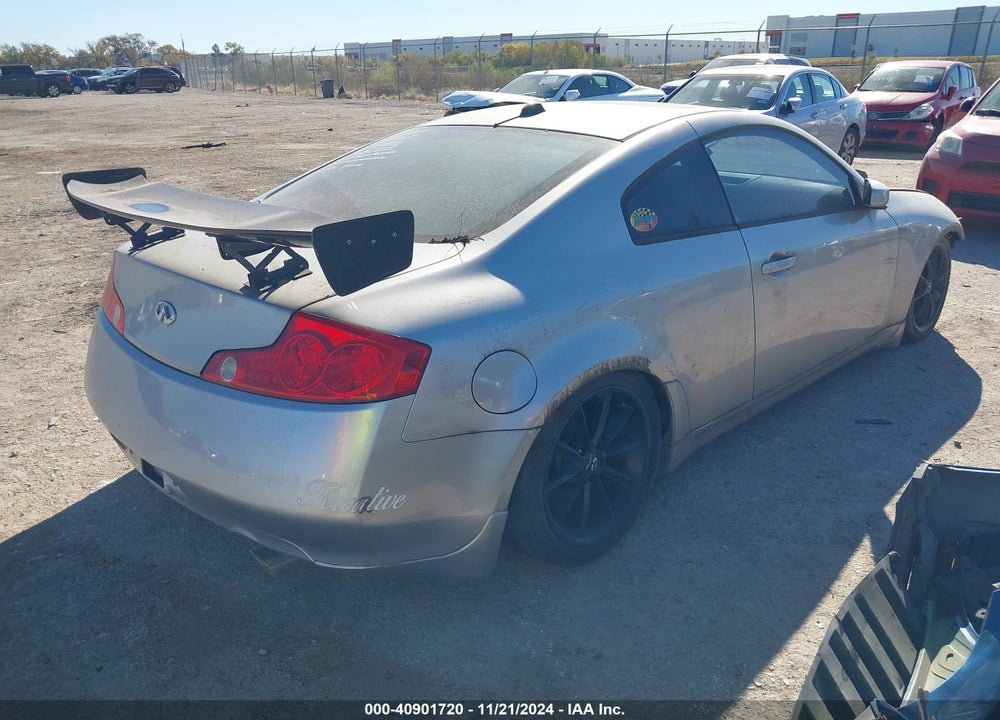2003 INFINITI G35 BASE W/6 SPEED MANUAL VIN: JNKCV54E53M224877