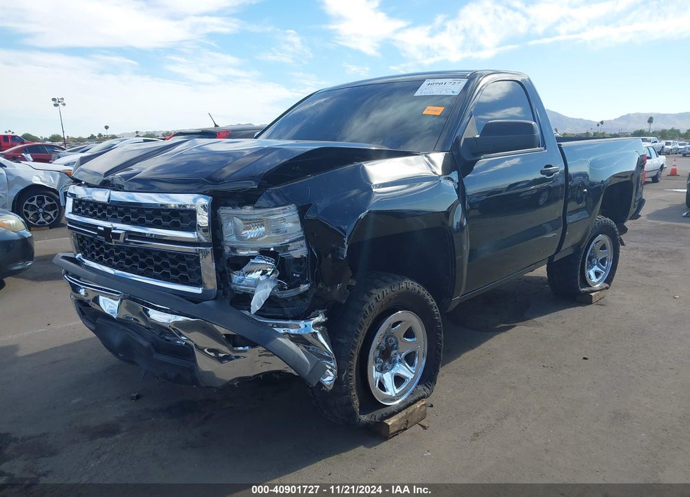 2015 CHEVROLET SILVERADO 1500 WT VIN: 1GCNCPEH5FZ398072
