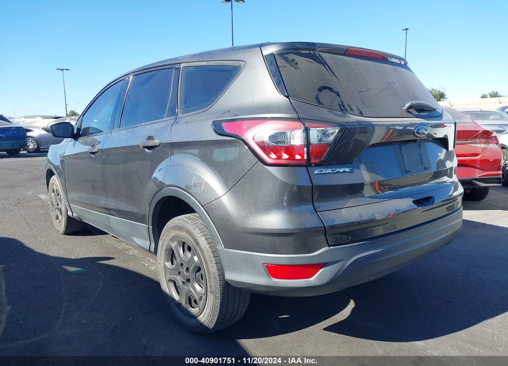 2017 FORD ESCAPE S VIN: 1FMCU0F74HUE09477