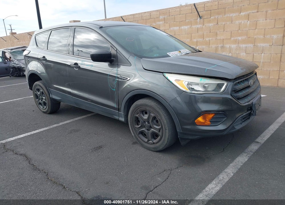 2017 FORD ESCAPE S VIN: 1FMCU0F74HUE09477