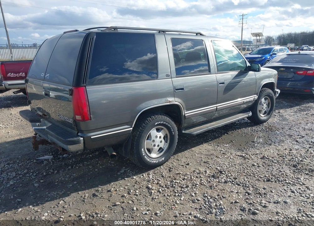 1999 CHEVROLET TAHOE LS VIN: 1GNEK13R8XJ400948
