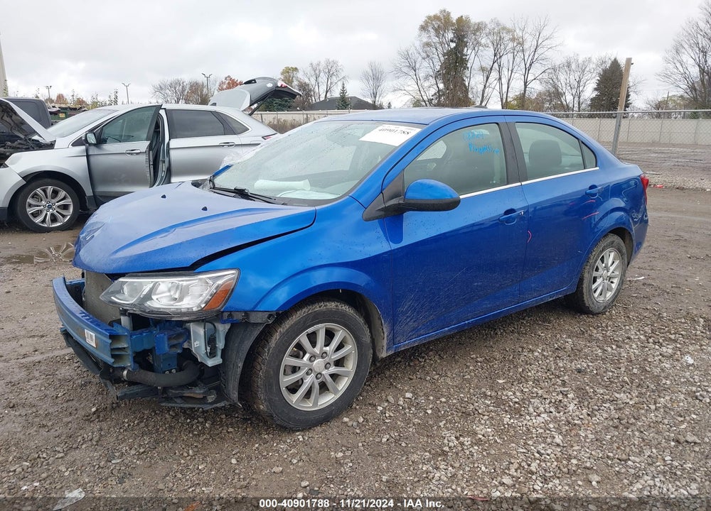 2019 CHEVROLET SONIC VIN: 1G1JD5SB3K4110128
