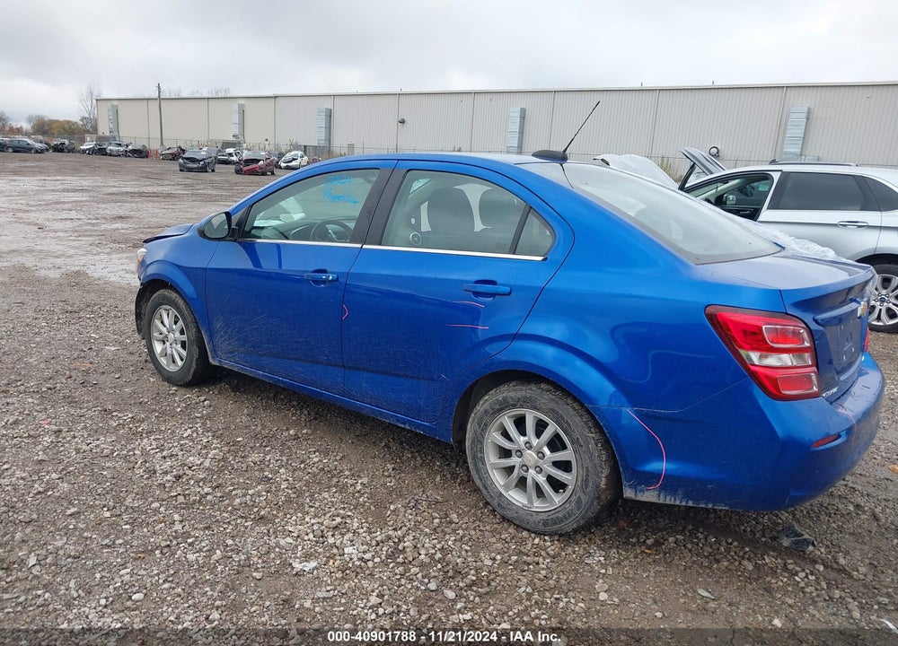 2019 CHEVROLET SONIC VIN: 1G1JD5SB3K4110128