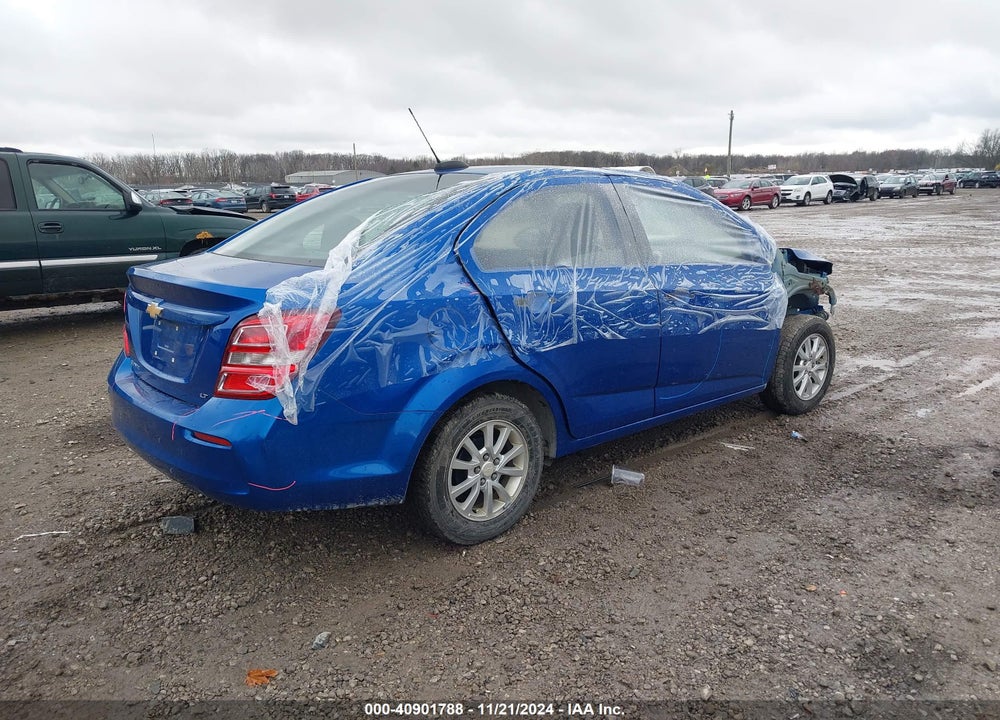 2019 CHEVROLET SONIC VIN: 1G1JD5SB3K4110128