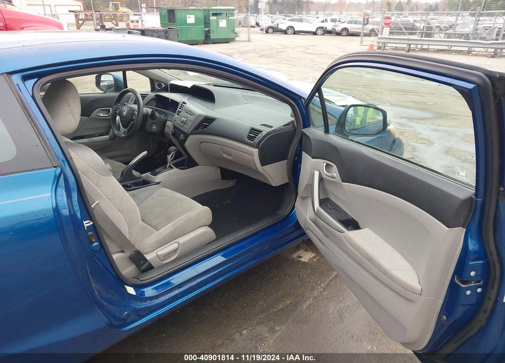 2012 HONDA CIVIC LX VIN: 2HGFG3B53CH501014