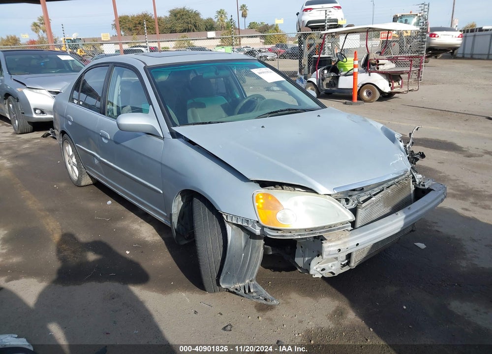 2002 HONDA CIVIC EX VIN: 2HGES25742H590902