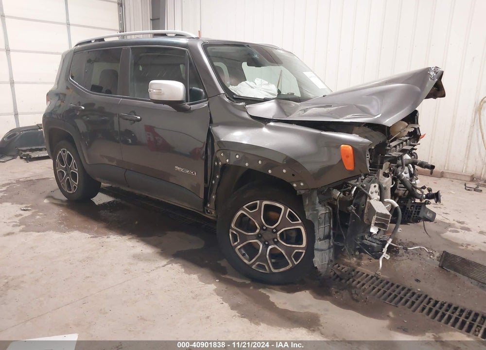 2016 JEEP RENEGADE LIMITED VIN: ZACCJBDT4GPD03958