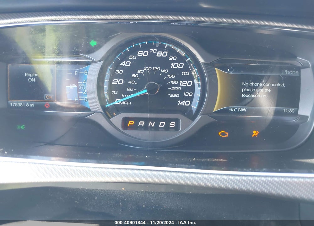 2014 FORD TAURUS SHO VIN: 1FAHP2KTXEG134388