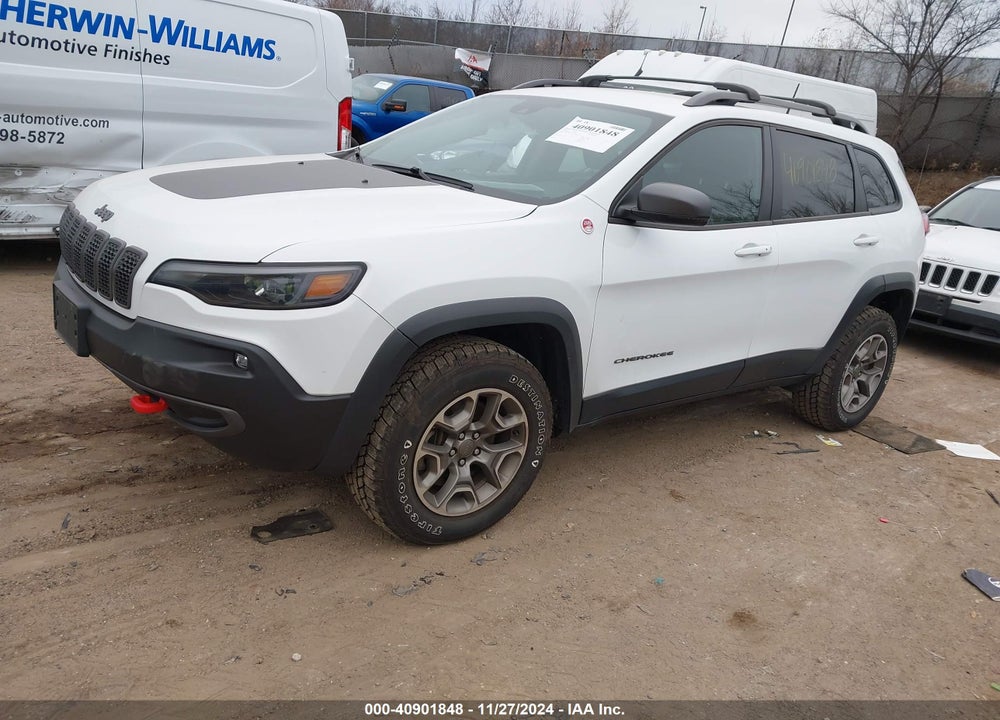 2021 JEEP CHEROKEE TRAILHAWK 4X4 VIN: 1C4PJMBX5MD123806