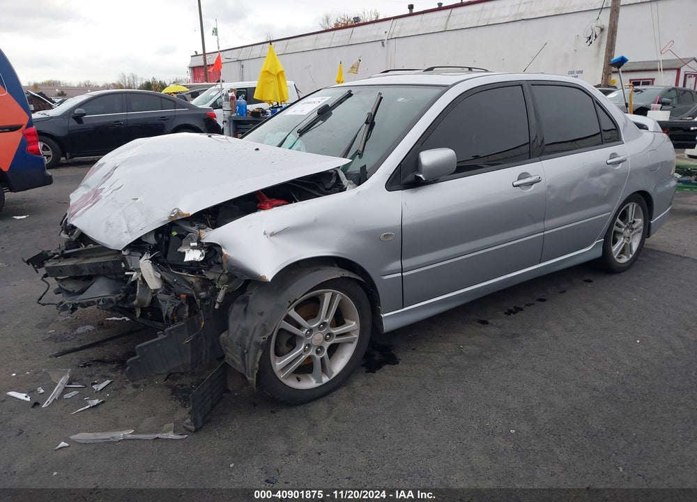 2004 MITSUBISHI LANCER RALLIART VIN: JA3AJ66FX4U035819