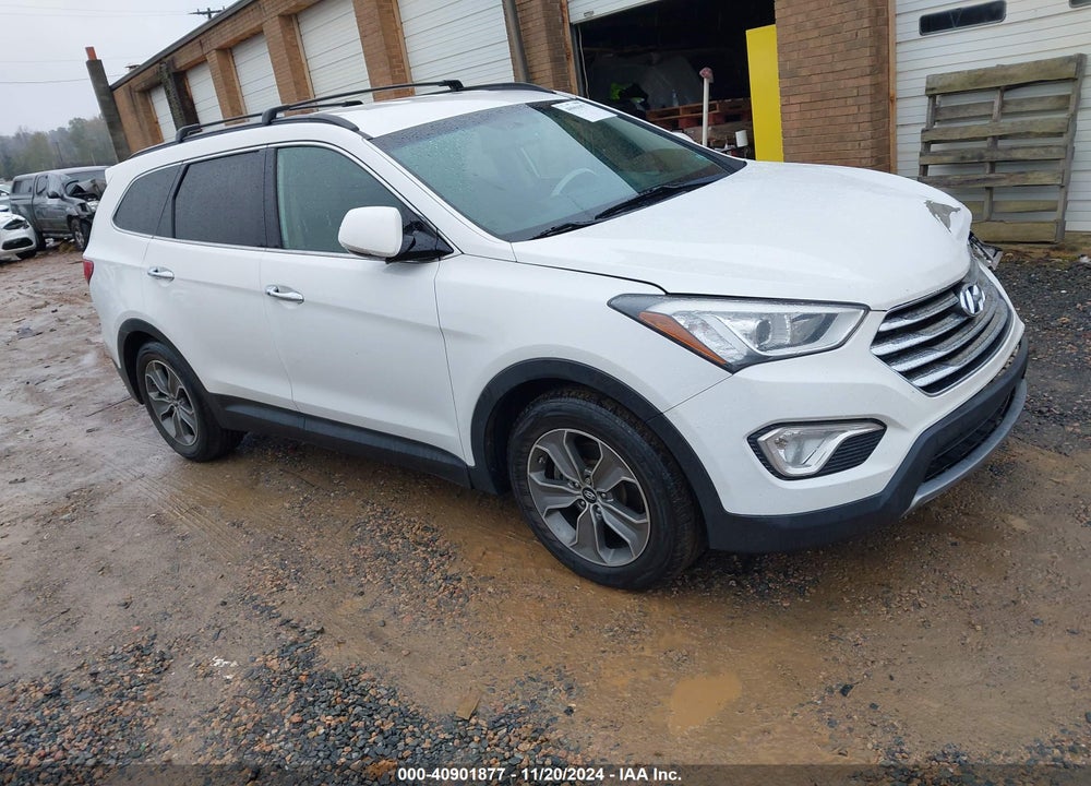 2014 HYUNDAI SANTA FE GLS VIN: KM8SN4HF2EU055913