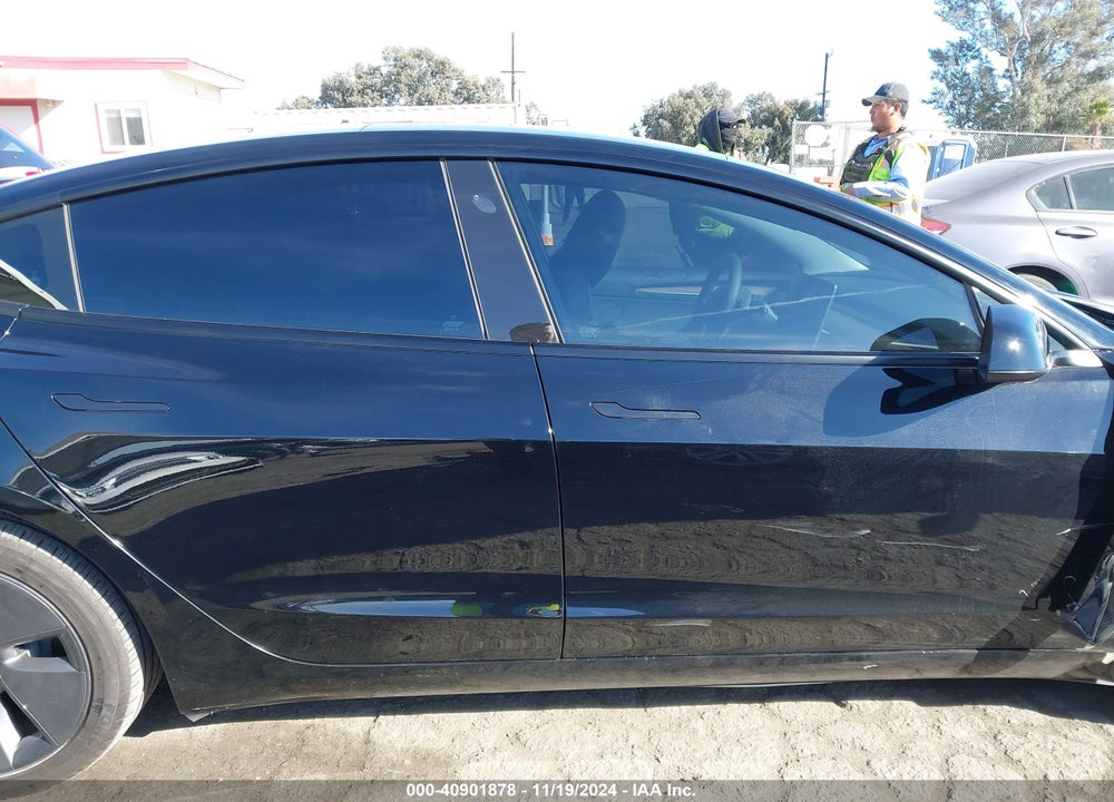 2022 TESLA MODEL 3 REAR-WHEEL DRIVE VIN: 5YJ3E1EA2NF376097