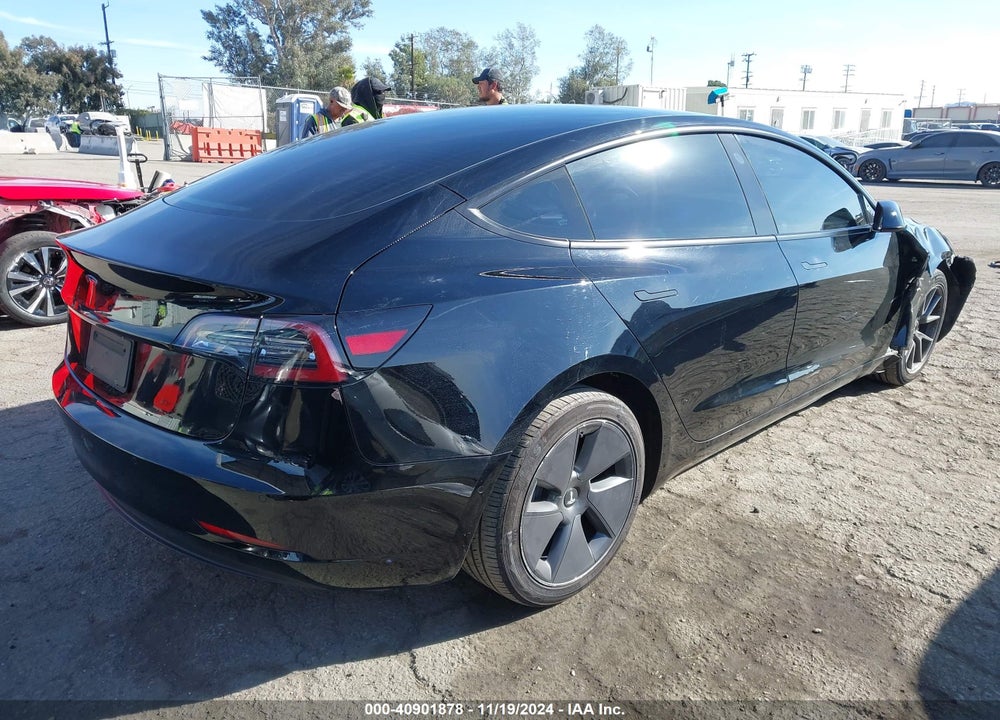 2022 TESLA MODEL 3 REAR-WHEEL DRIVE VIN: 5YJ3E1EA2NF376097