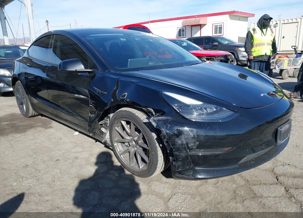 2022 TESLA MODEL 3 REAR-WHEEL DRIVE VIN: 5YJ3E1EA2NF376097