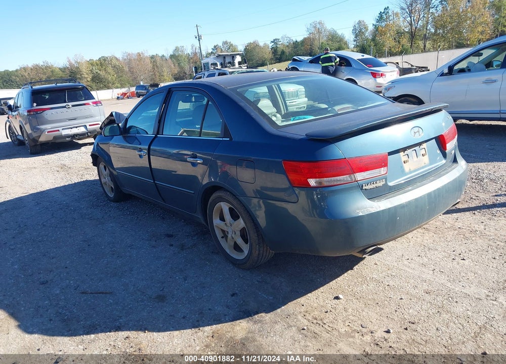 2006 HYUNDAI SONATA GLS V6/LX V6 VIN: 5NPEU46F46H004089