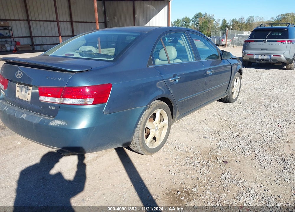 2006 HYUNDAI SONATA GLS V6/LX V6 VIN: 5NPEU46F46H004089