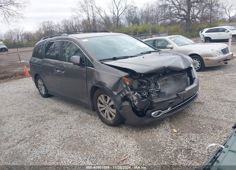 2016 HONDA ODYSSEY SE VIN: 5FNRL5H37GB067121