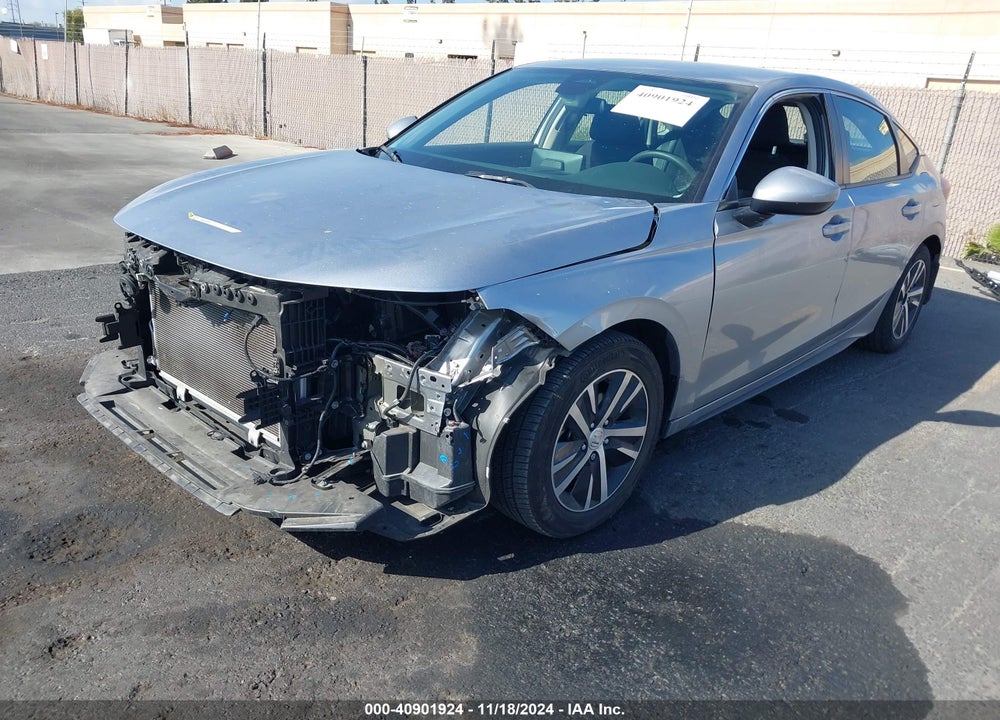 2022 HONDA CIVIC LX VIN: 19XFL2H58NE008164