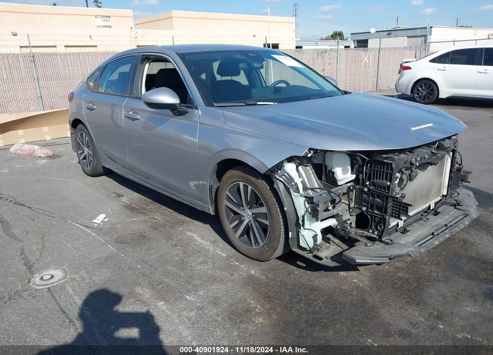 2022 HONDA CIVIC LX VIN: 19XFL2H58NE008164