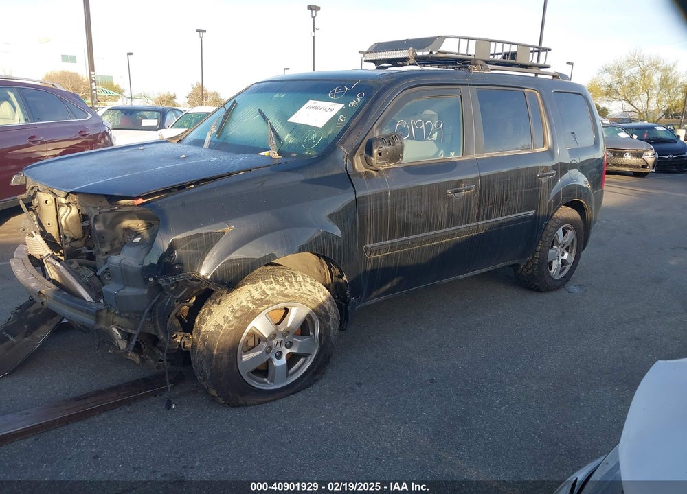 2011 HONDA PILOT EX-L VIN: 5FNYF3H57BB010578