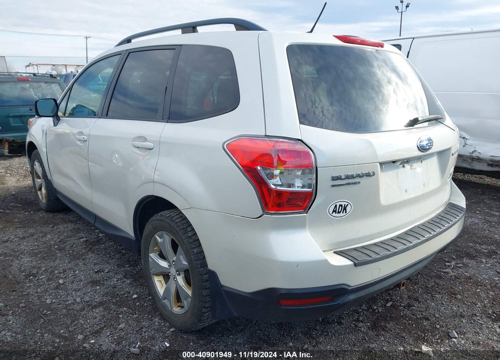 2015 SUBARU FORESTER 2.5I PREMIUM VIN: JF2SJADC9FH564905