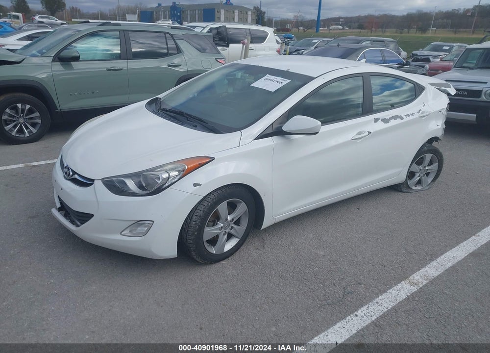 2013 HYUNDAI ELANTRA GLS VIN: 5NPDH4AE8DH349475