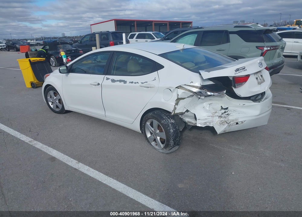 2013 HYUNDAI ELANTRA GLS VIN: 5NPDH4AE8DH349475