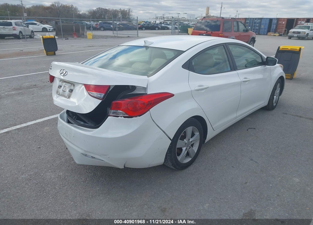 2013 HYUNDAI ELANTRA GLS VIN: 5NPDH4AE8DH349475
